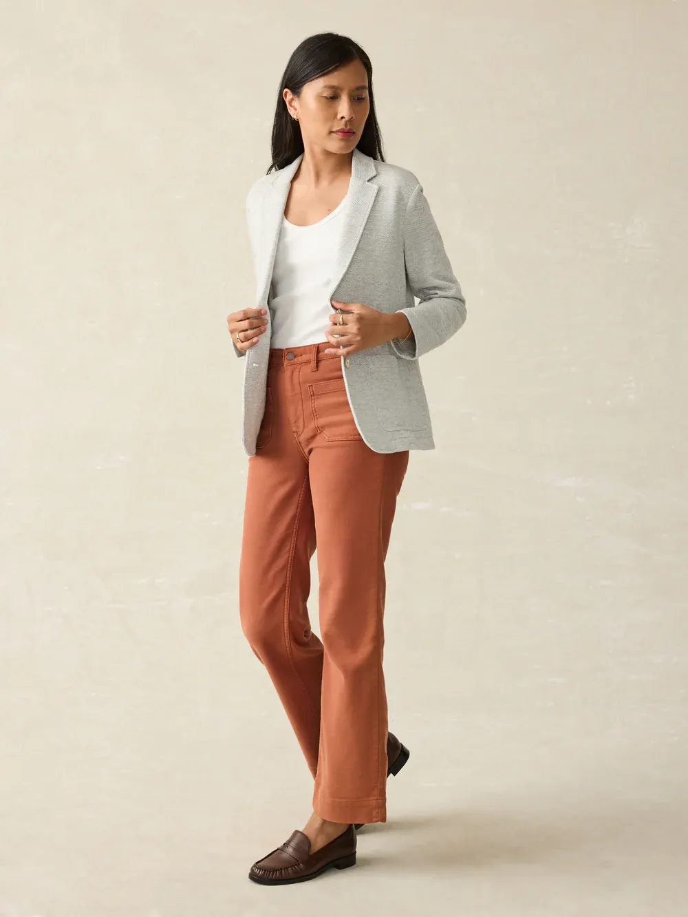 Inlet Blazer - Heather Grey