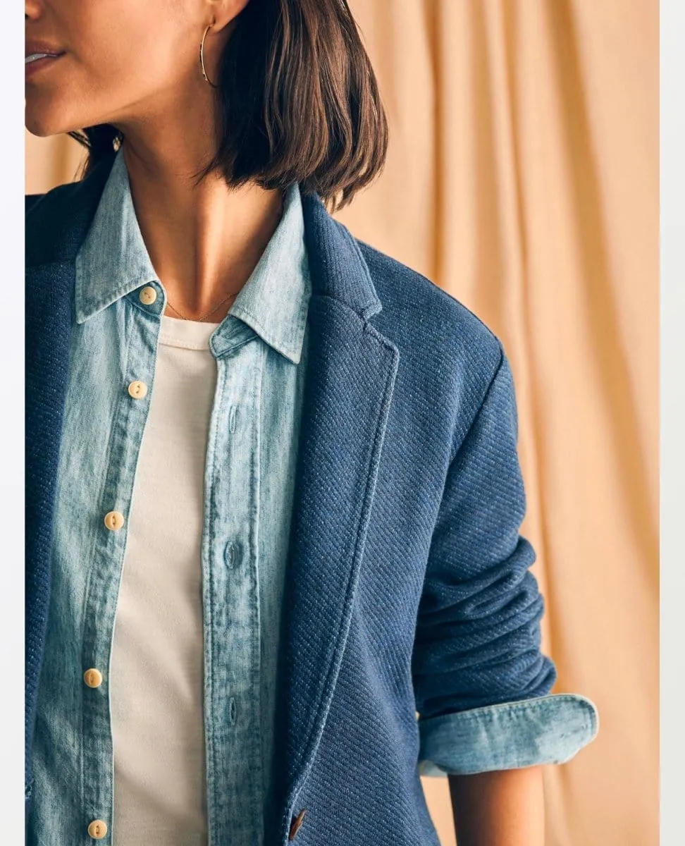 Inlet Blazer Hendricks Indigo Wash