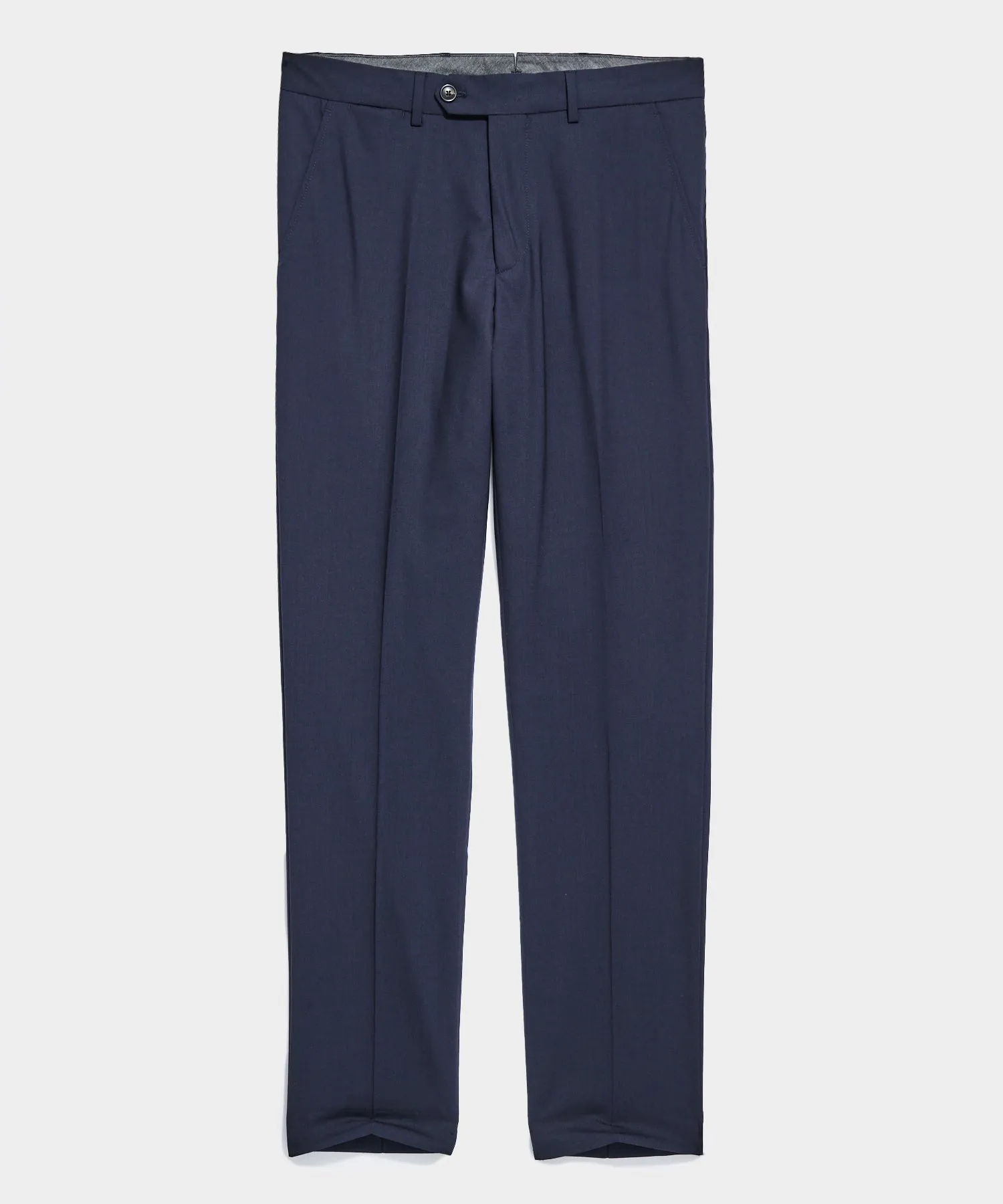 Italian Tropical Wool Sutton Trouser in Navy