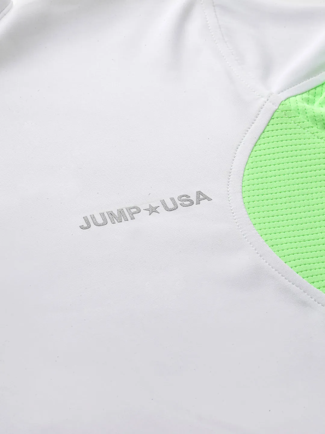 JUMP USA Women Solid Rapid-Dry Training T-shirt