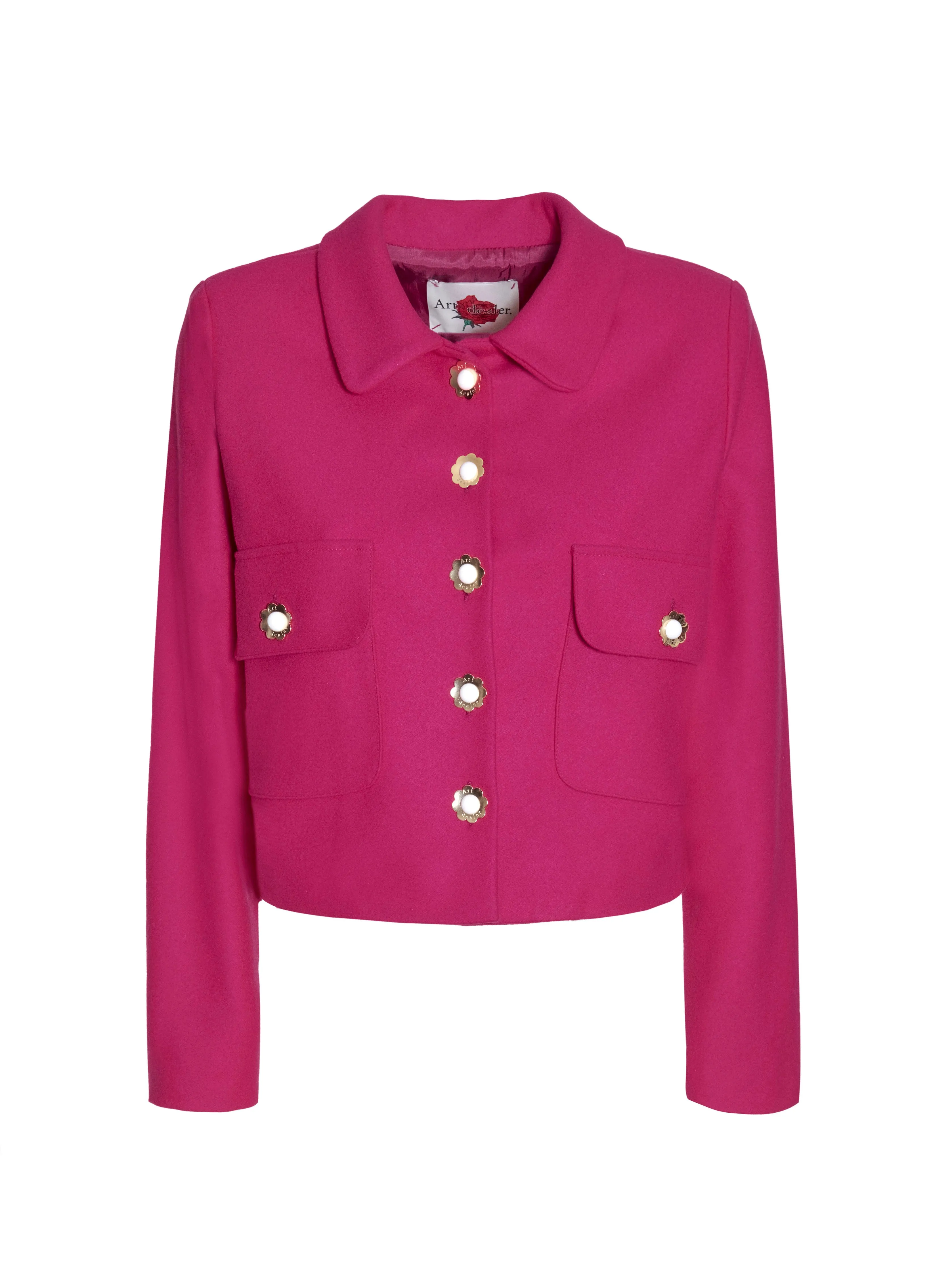 L’appuntamento Jacket - Vivid Fuchsia