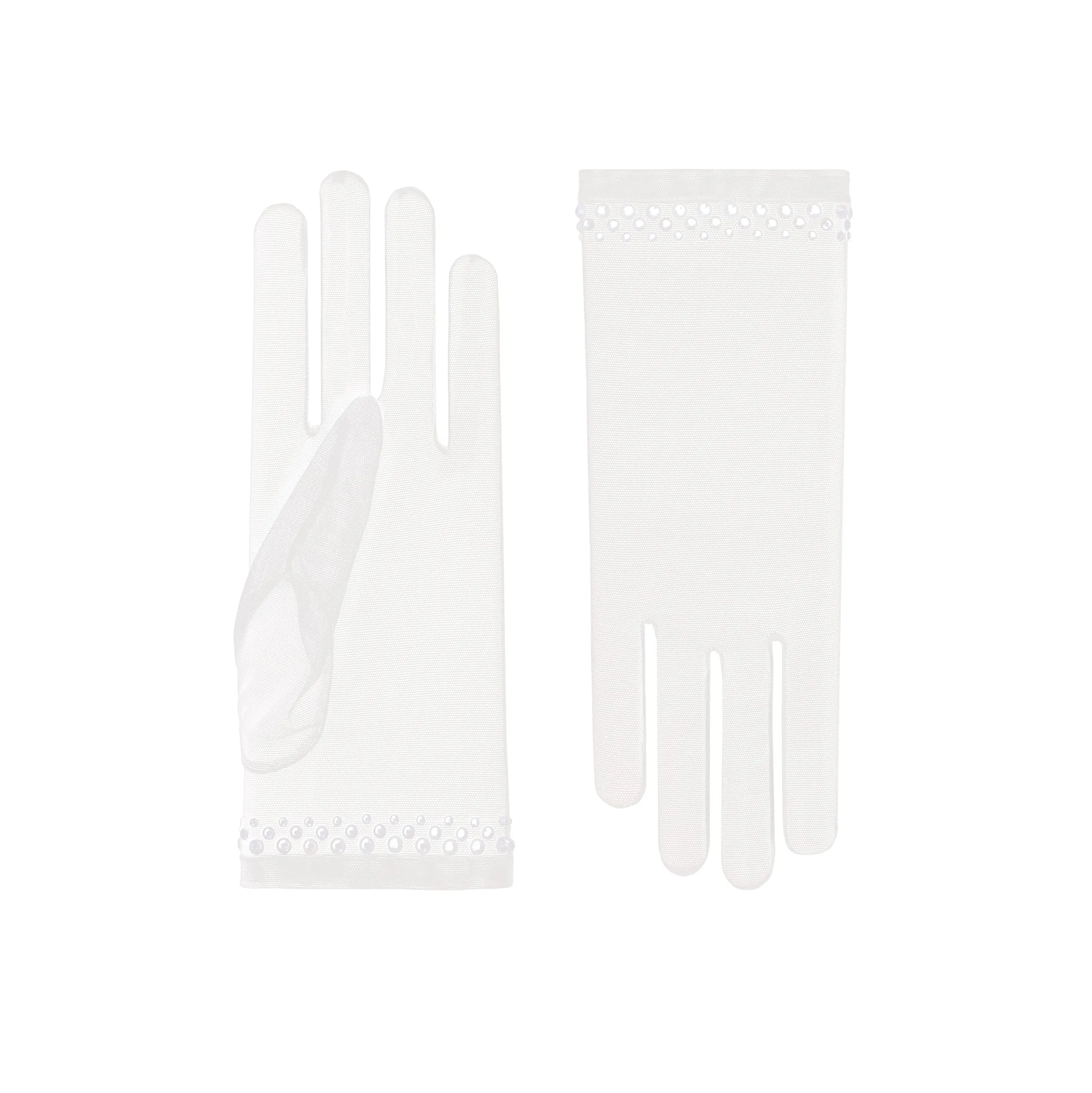 Louise | Tulle Wrist Length Glove