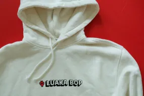 Luaka Bop Hemp Hoodie in Cloud White