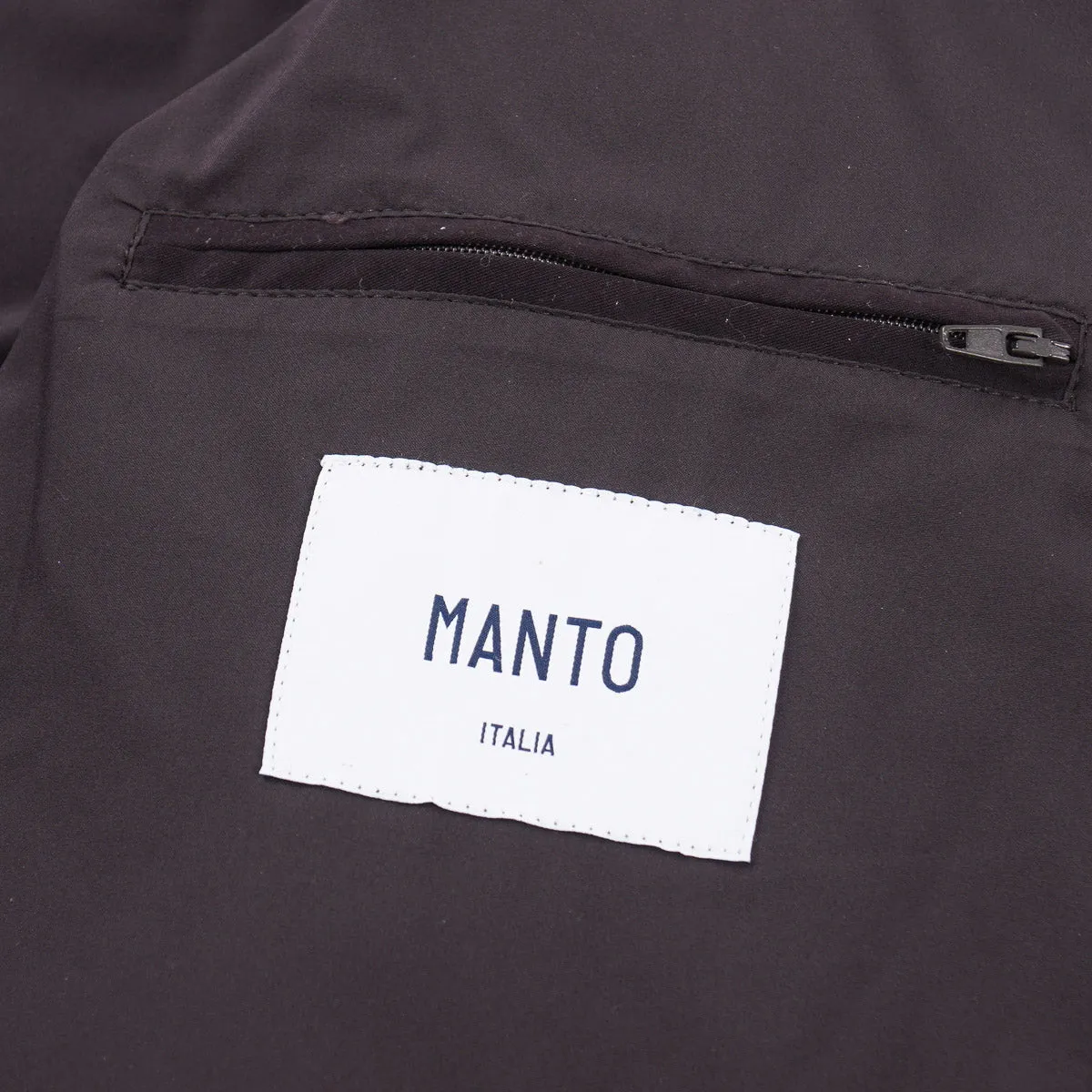 Manto Down Jacket with Cashmere Sleeves