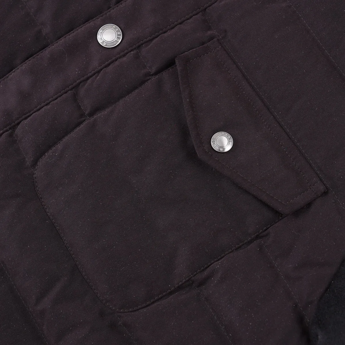 Manto Down Jacket with Cashmere Sleeves