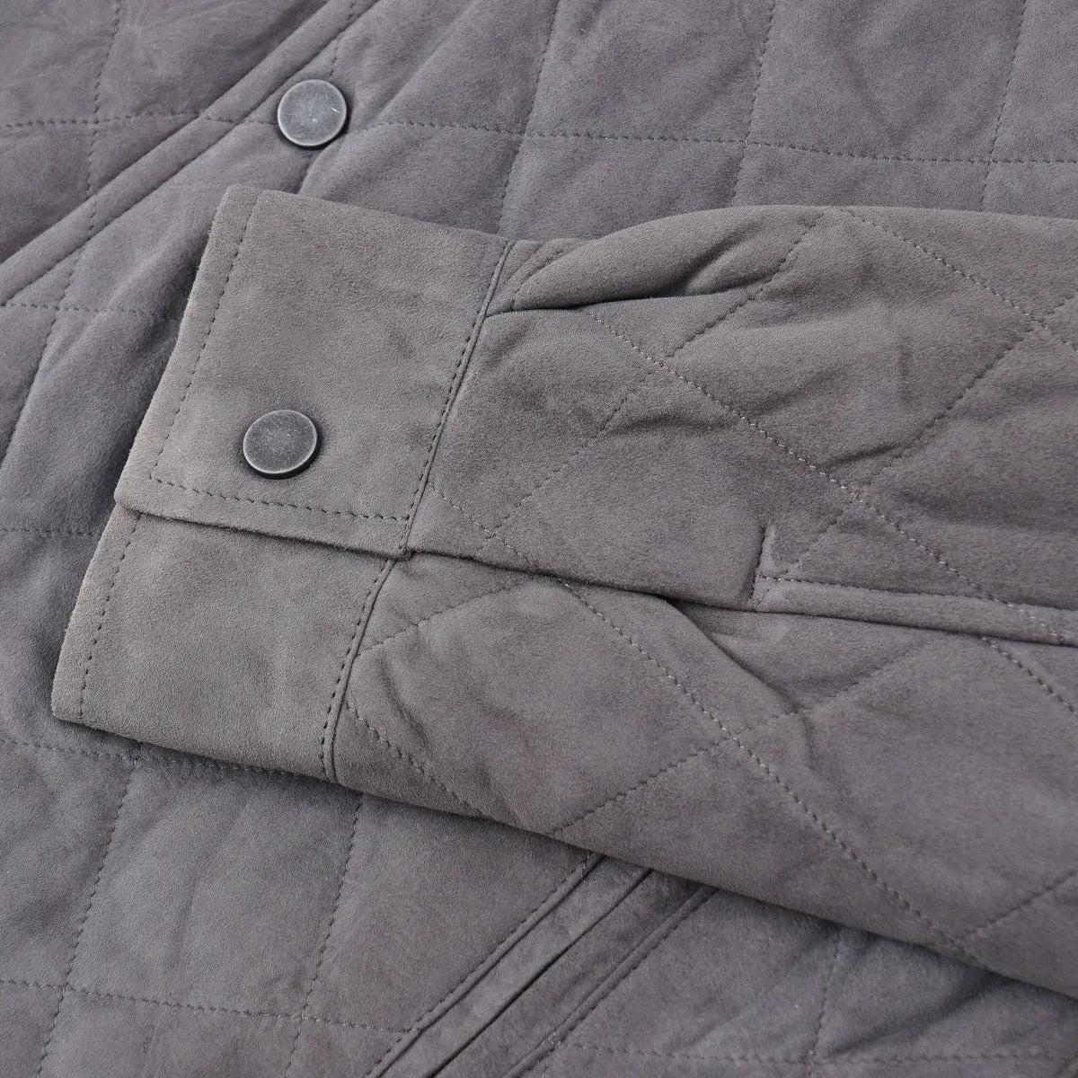 Manto Quilted Lambskin Suede Jacket