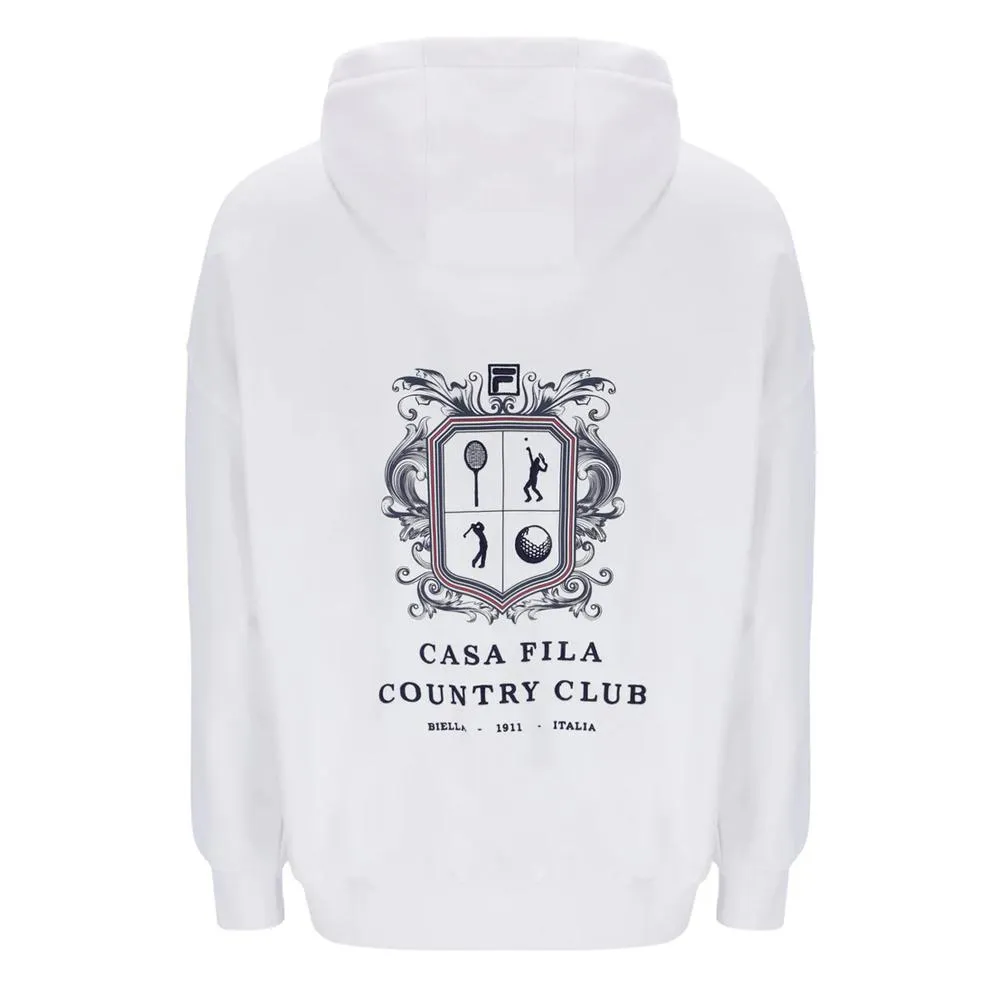 Mens Country Club Crest Tennis Hoodie