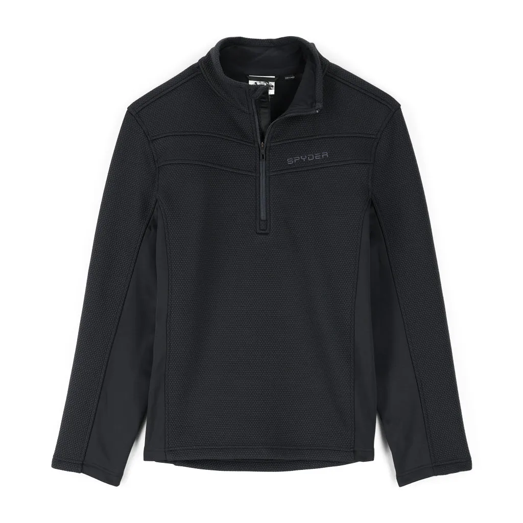 Mens Encore Half Zip - Black (2022)