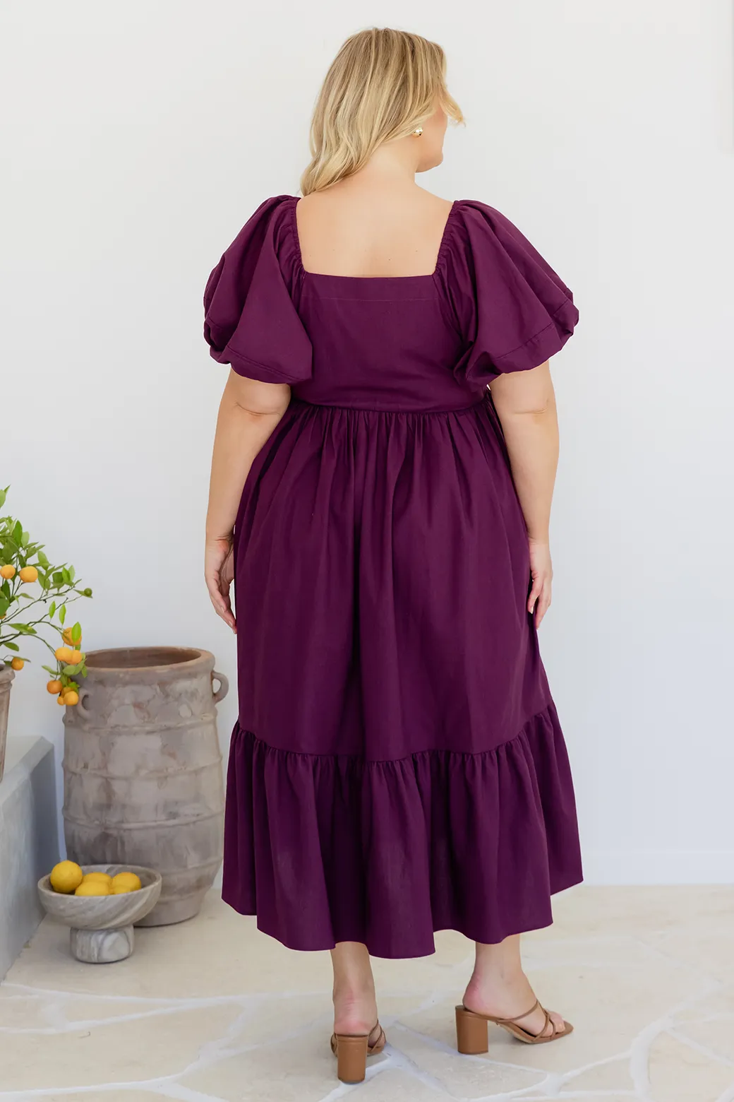 Mikayla Midi Dress Orchid