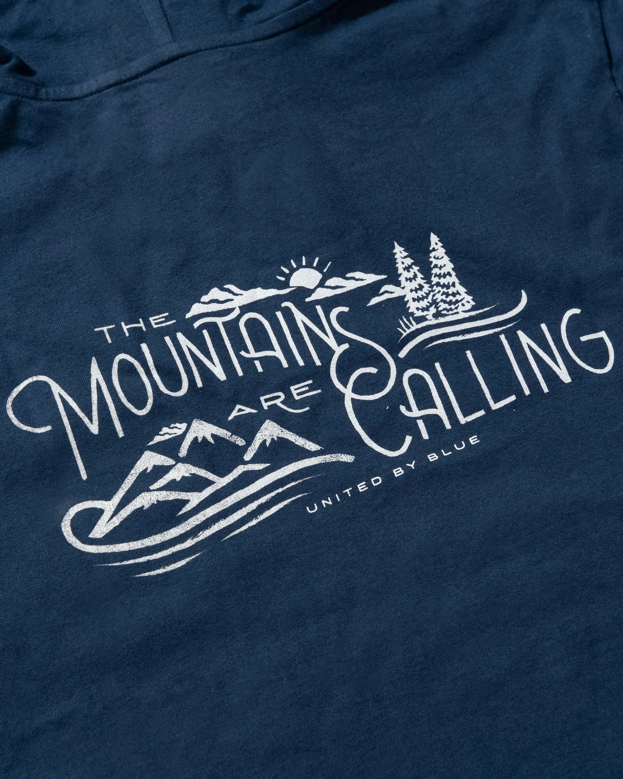 Mountains Are Calling Pocket Hoodie