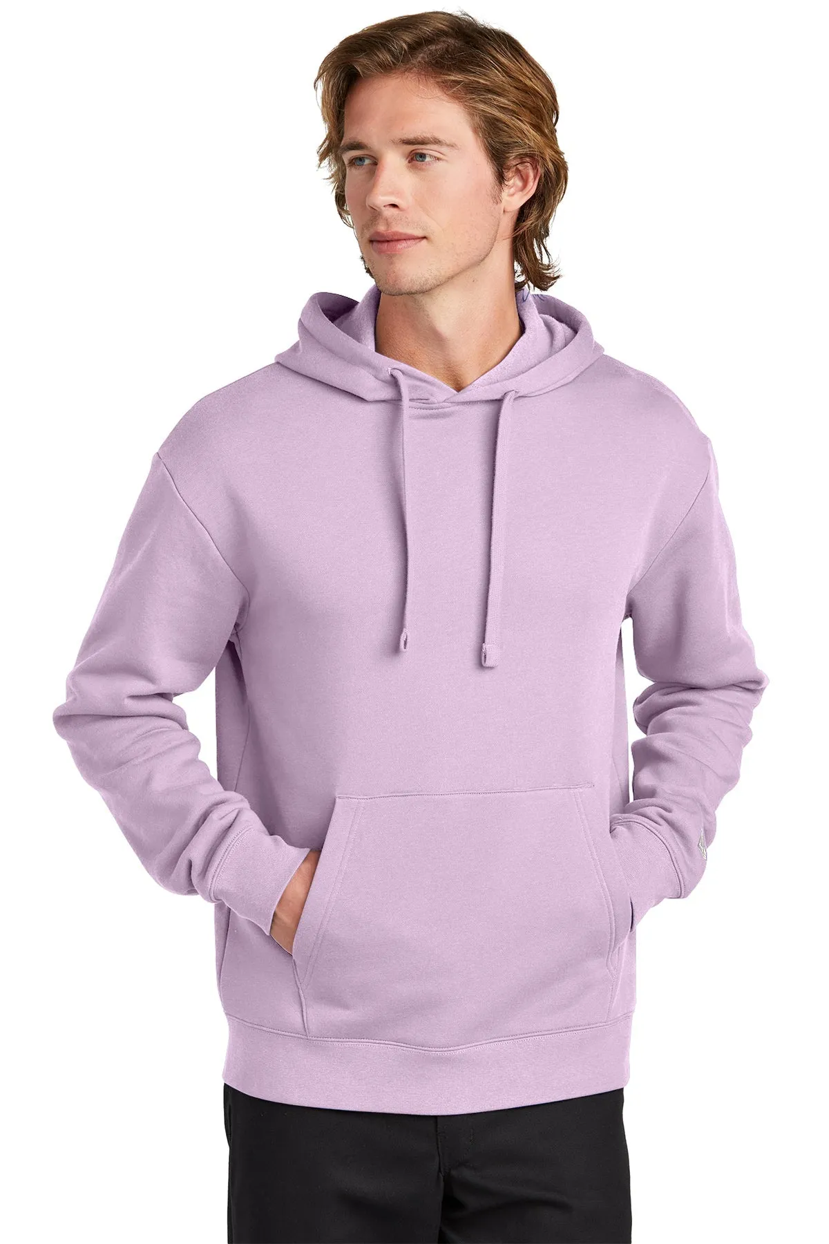 New Era Heritage Fleece Customized Hoodies, Lavender