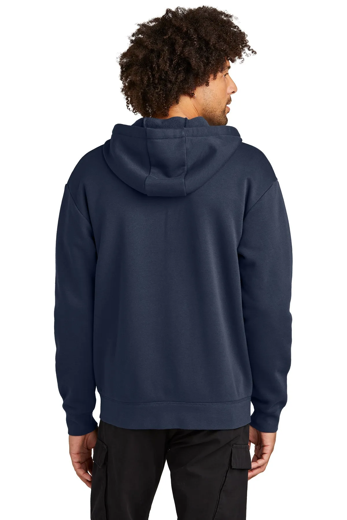 New Era Heritage Fleece Full-Zip Custom Hoodies, True Navy