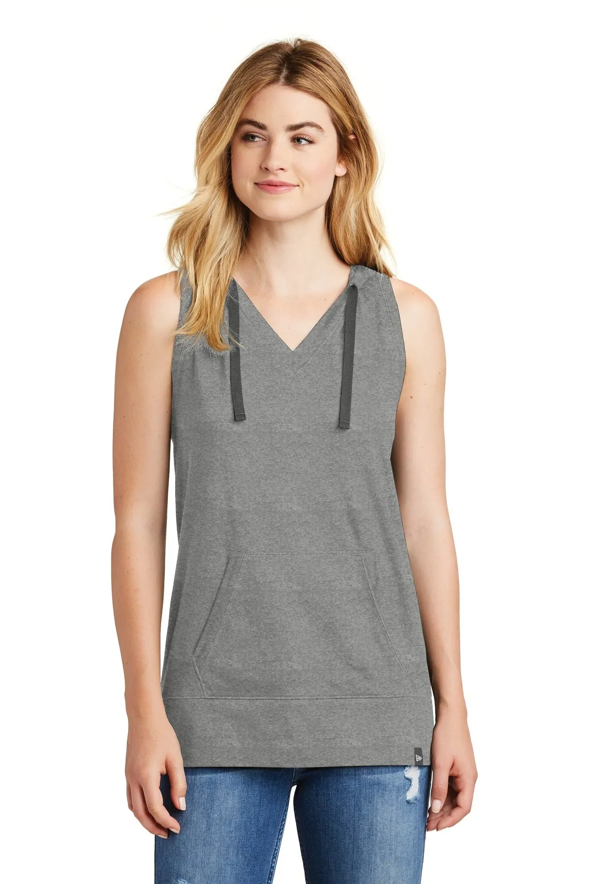 New Era ® Ladies Heritage Blend Hoodie Tank. LNEA106