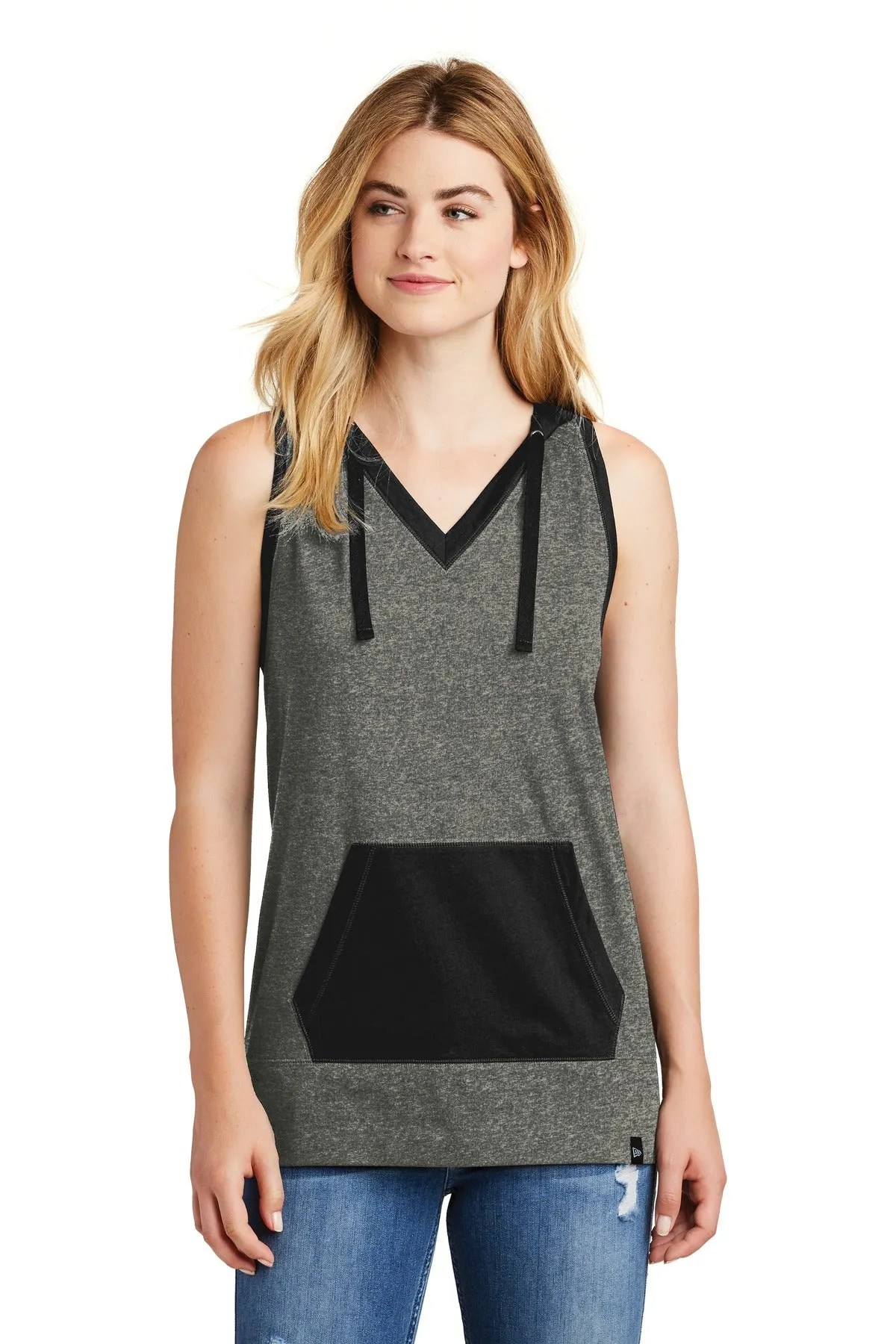 New Era ® Ladies Heritage Blend Hoodie Tank. LNEA106