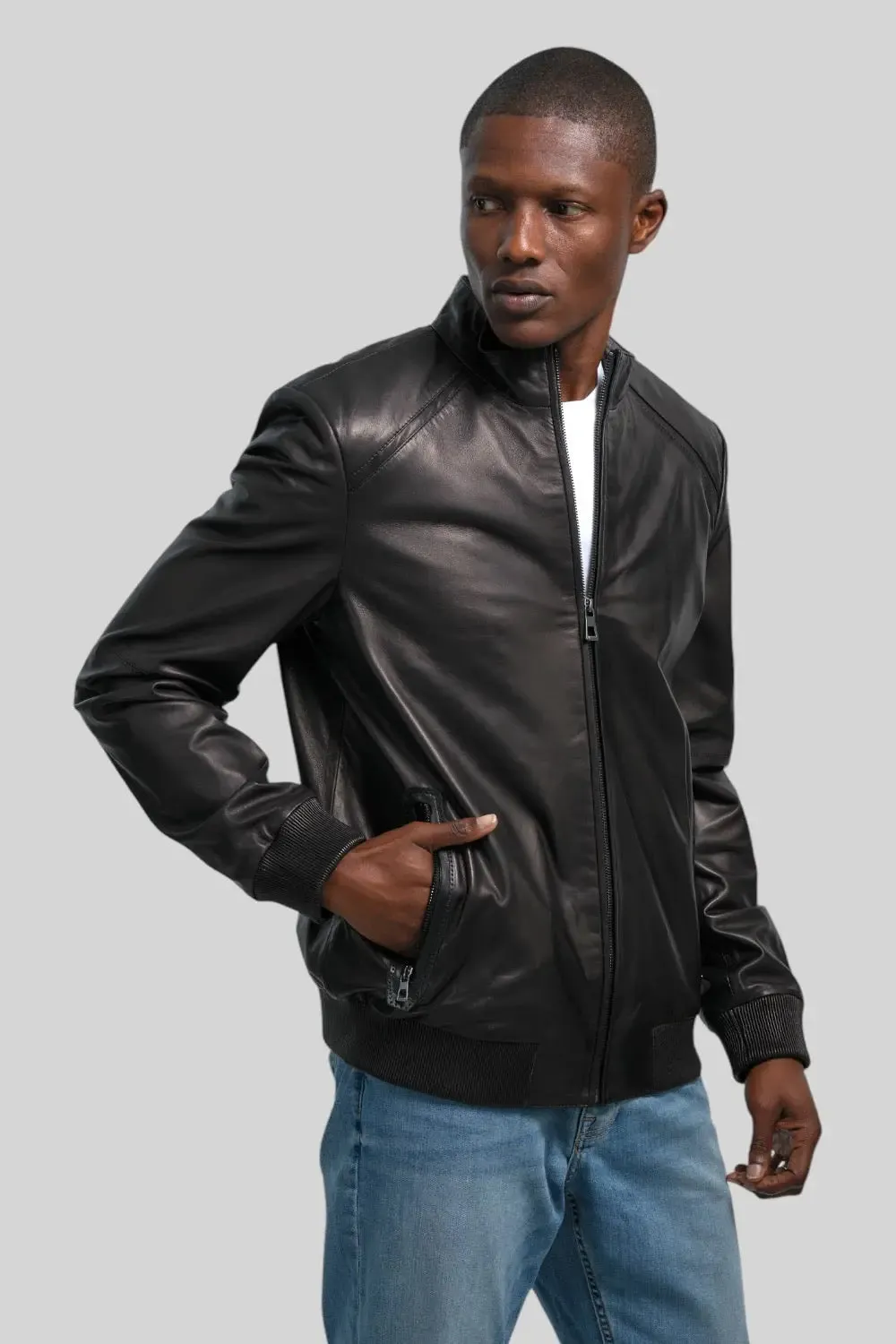 Nico Quilted Leather Jacket