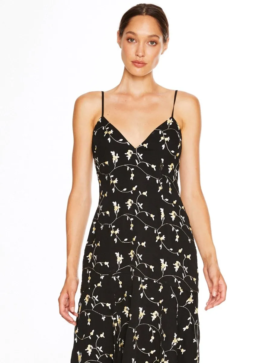 NIGHT SPARK MIDI DRESS