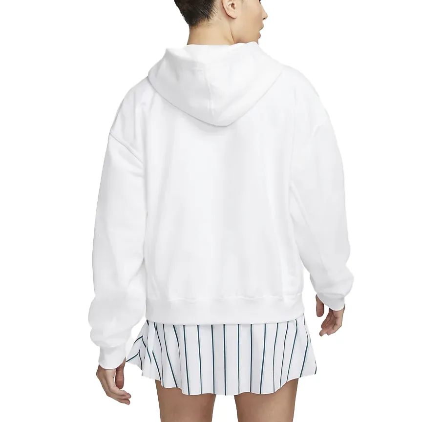 Nike Court Fleece Heritage Hoodie (Women's) - White