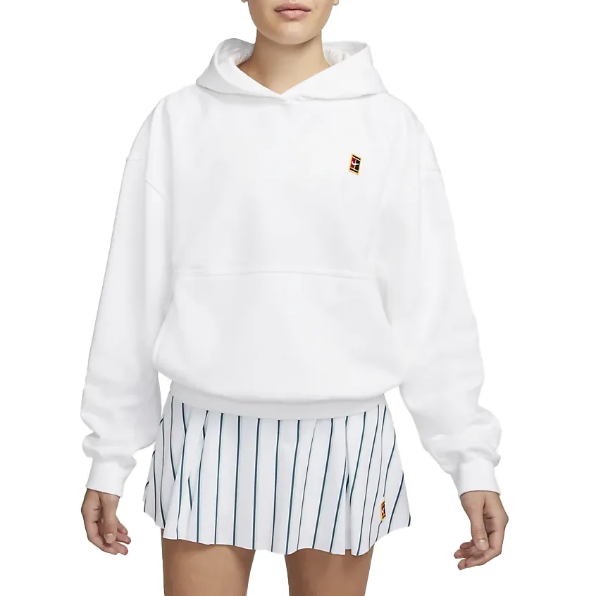 Nike Court Fleece Heritage Hoodie (Women's) - White