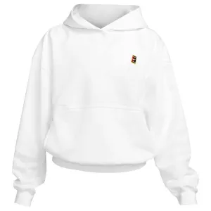 Nike Women's Heritage Fleece Hoodie - White