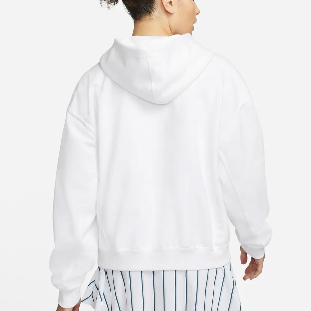 Nike Women's Heritage Fleece Hoodie - White