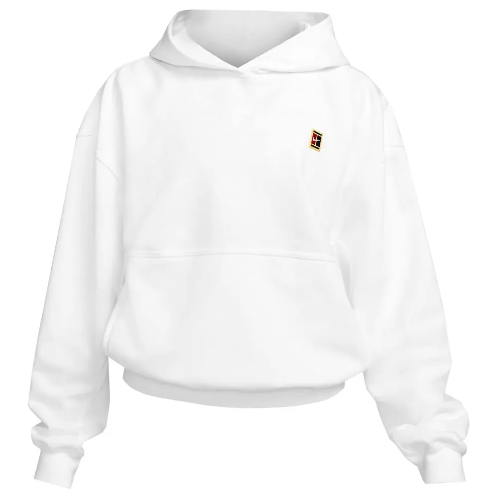 Nike Women's Heritage Fleece Hoodie - White