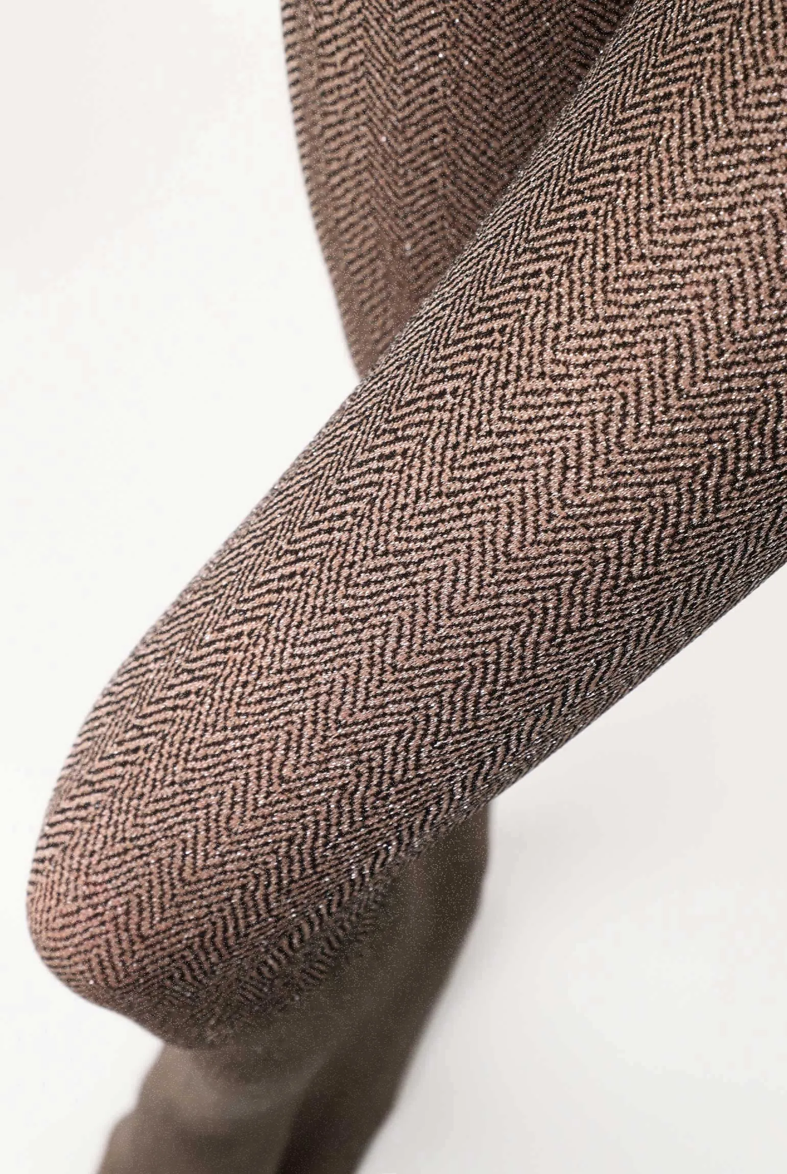 Oroblu Tweed Sparkly Opaque Pattern Tights