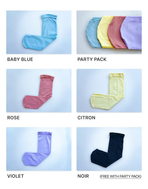 PARTY PACK - 4 PAIRS ⦁ BIO POP SOCKS