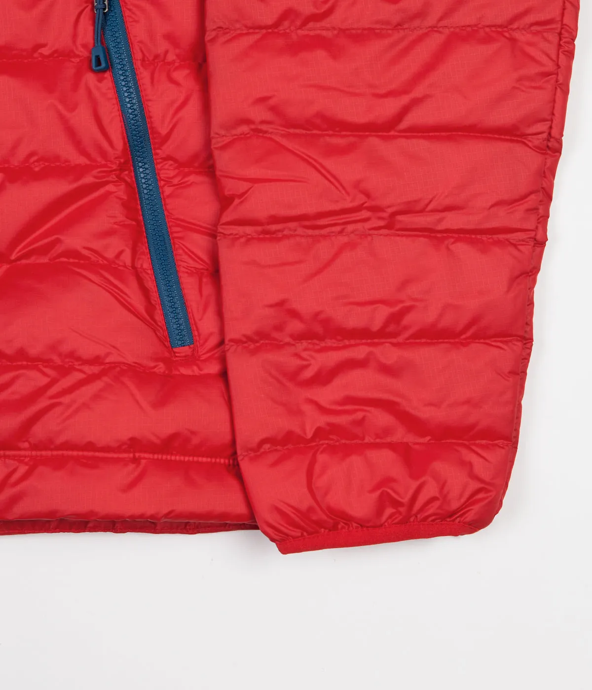 Patagonia Down Sweater Hooded Jacket - Fire