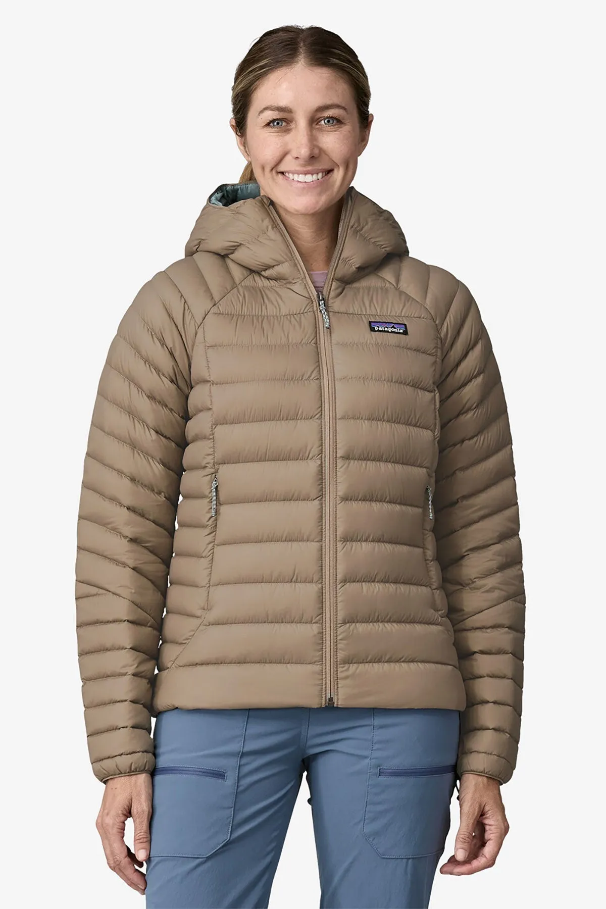 Patagonia Womens Down Sweater Custom Hoodies, Seabird Grey