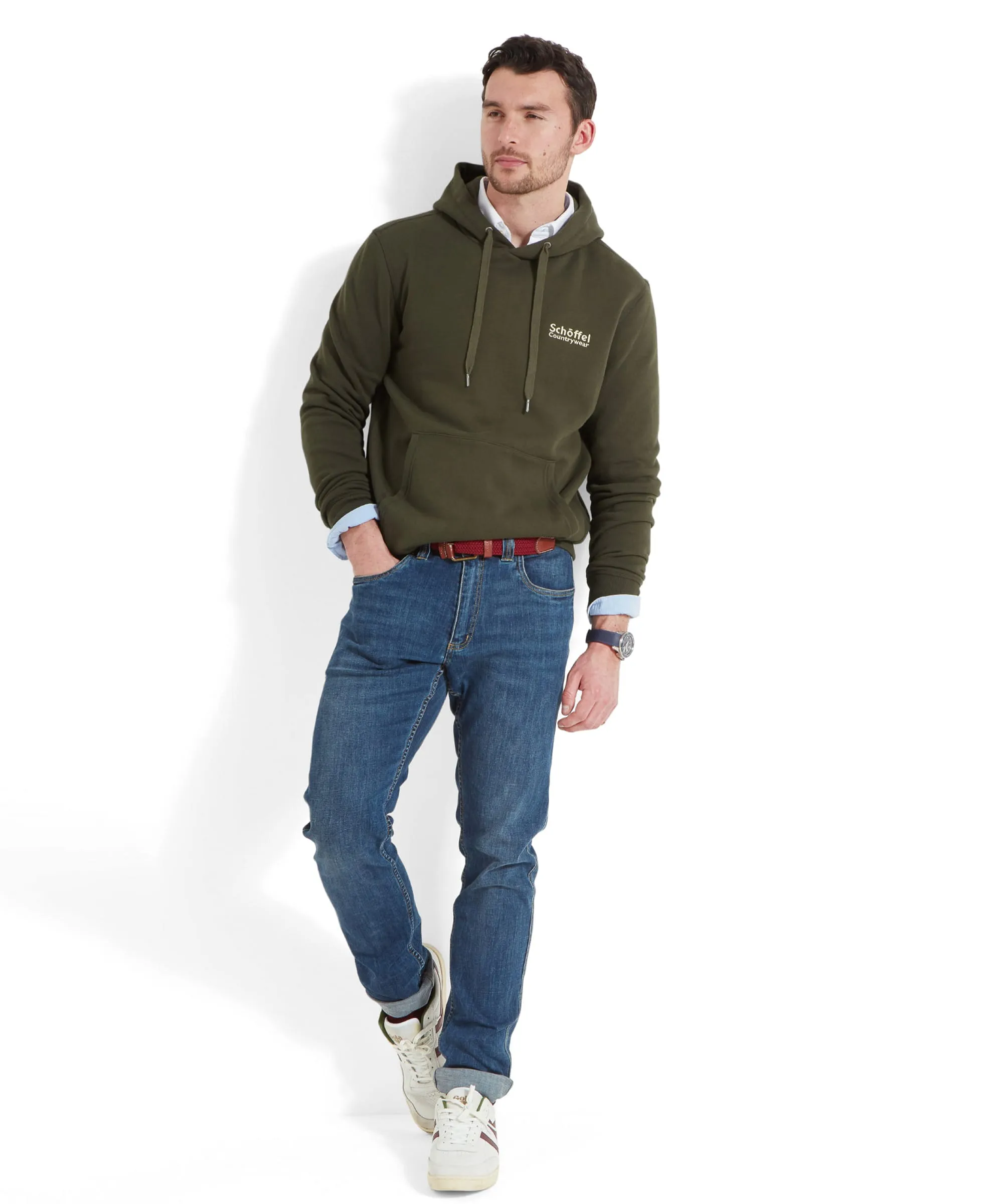 Pentire Heritage Hoodie - Forest