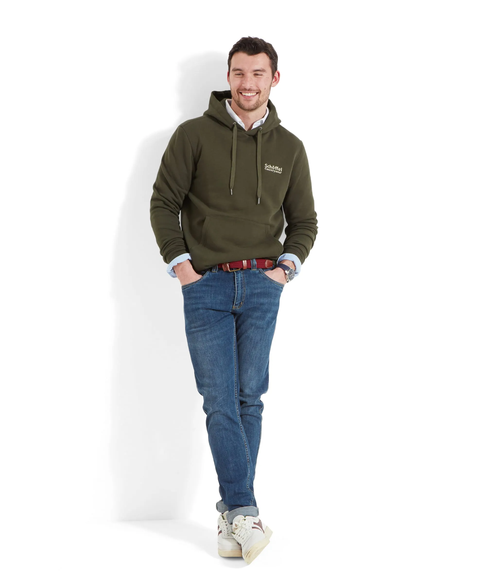 Pentire Heritage Hoodie - Forest