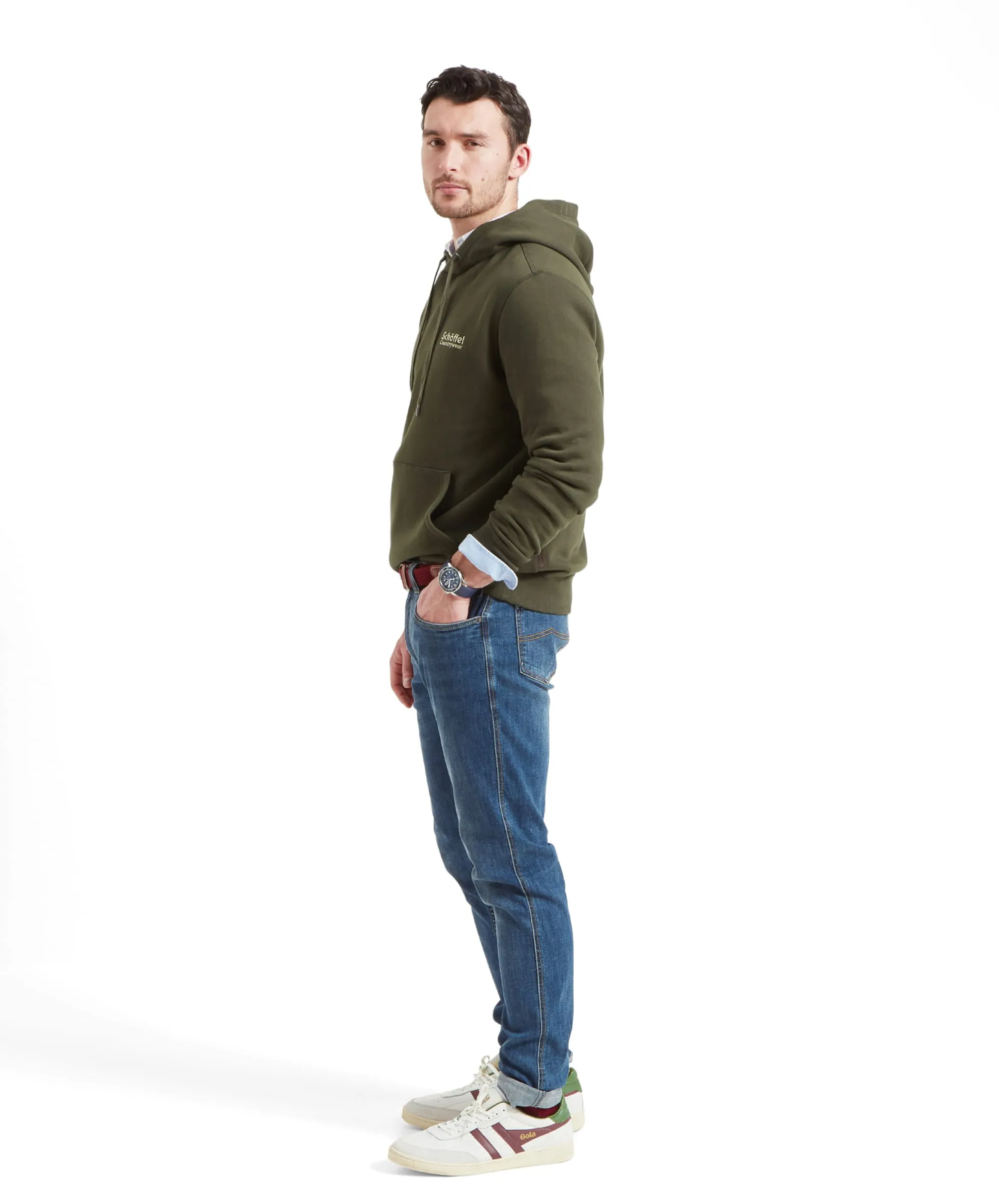 Pentire Heritage Hoodie - Forest