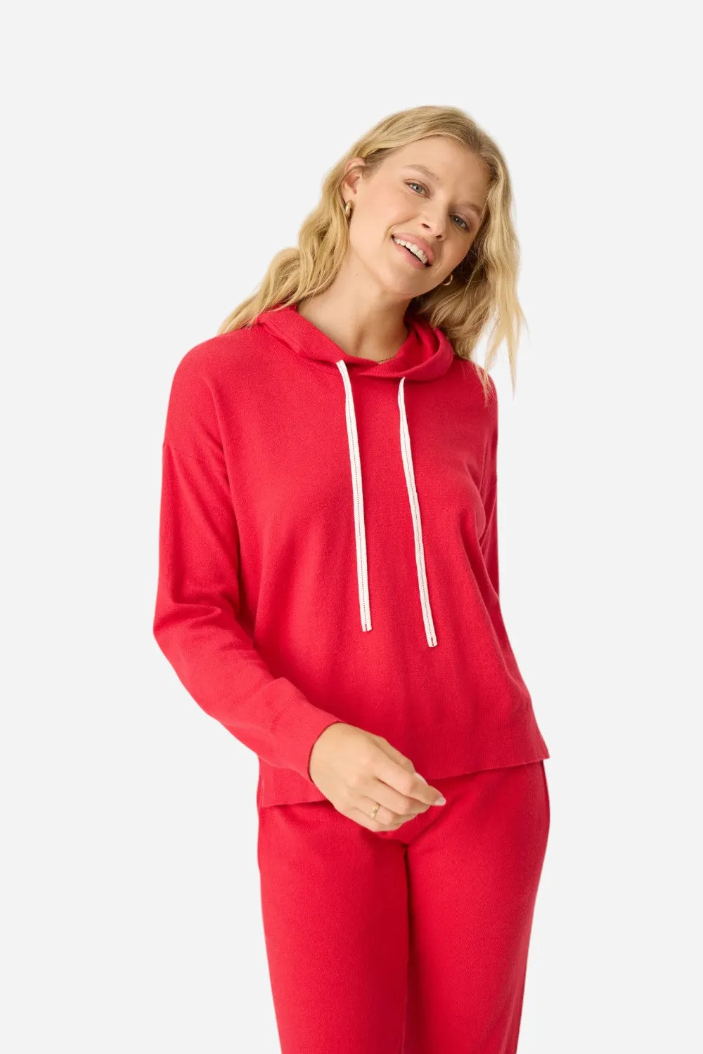 PJ Salvage Après All Day Sweater Knit Hoodie