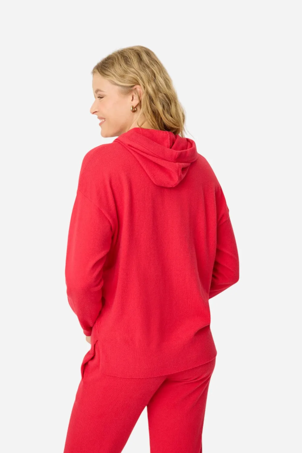 PJ Salvage Après All Day Sweater Knit Hoodie