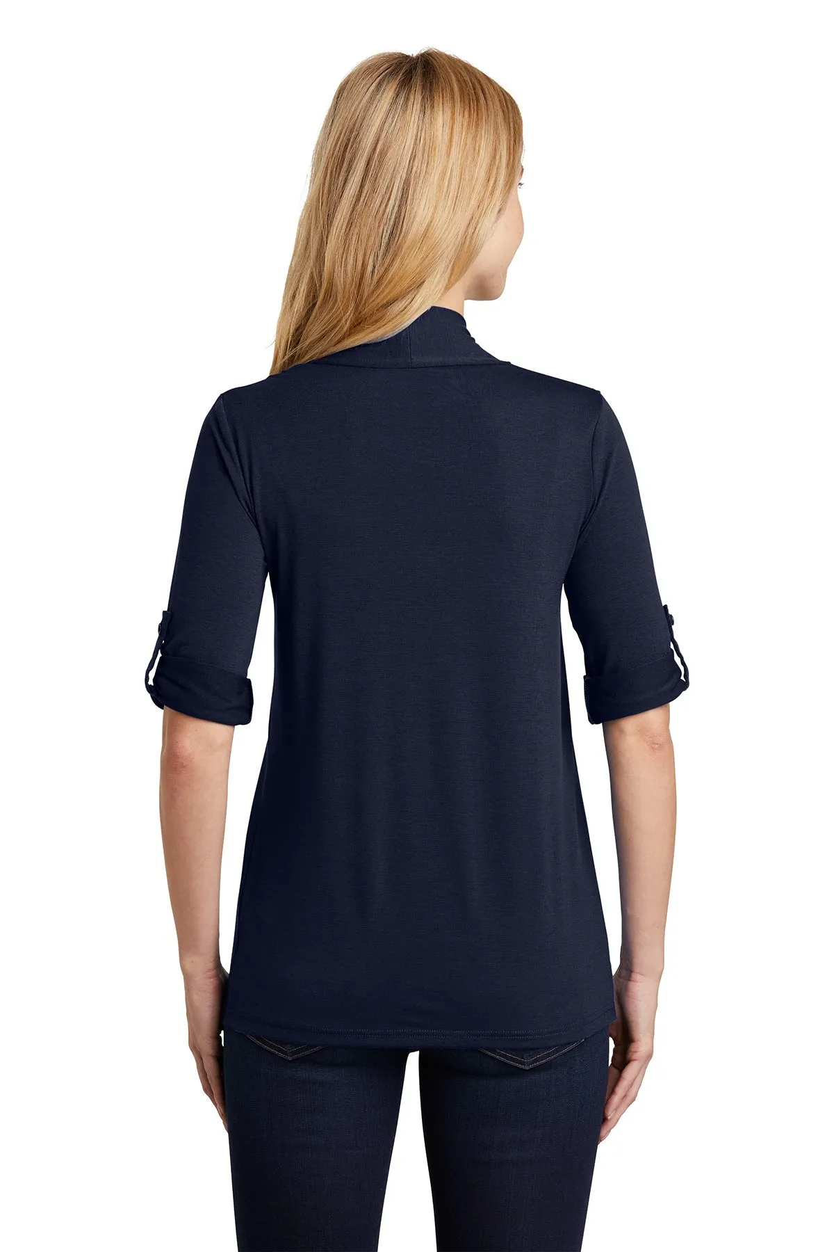 Port Authority Ladies Customized Concept Shrugs, Dress Blue Navy