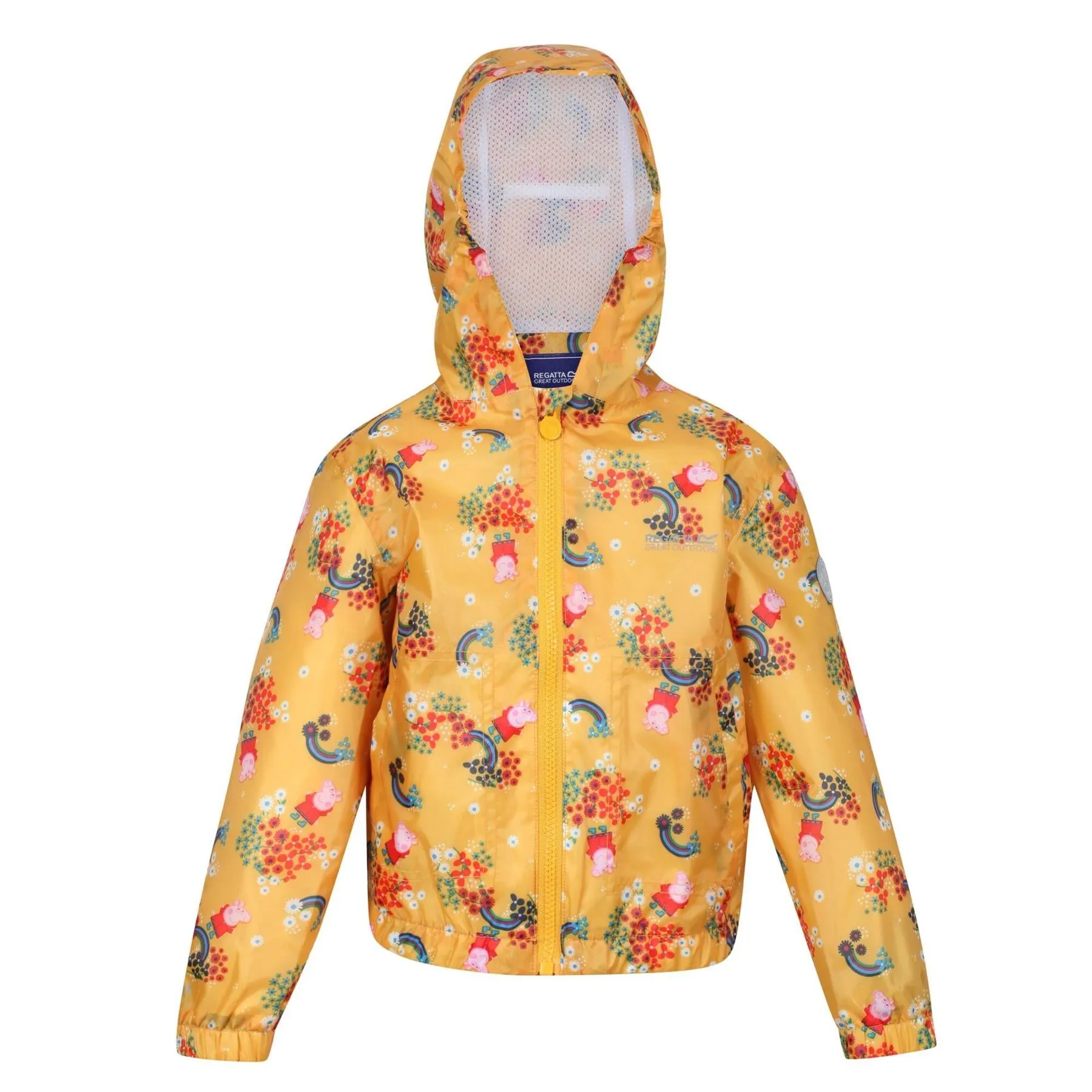 Regatta Kids Peppa Pig Muddy Puddle Waterproof Hooded Jacket Boys Girls