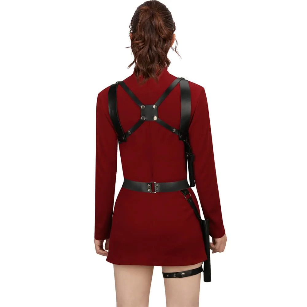 Resident Evil 4 Remake Ada Wong Cosplay Costume (S-XL Ready to Ship)