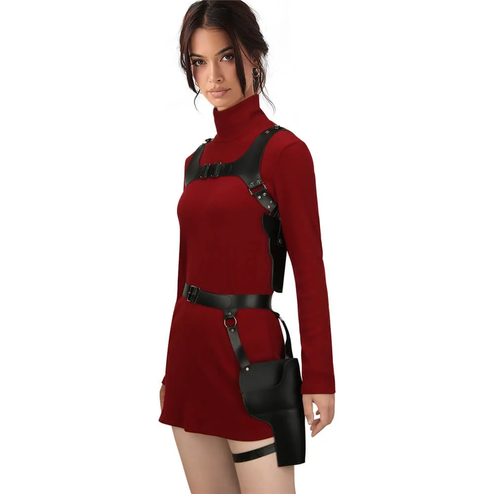 Resident Evil 4 Remake Ada Wong Cosplay Costume (S-XL Ready to Ship)