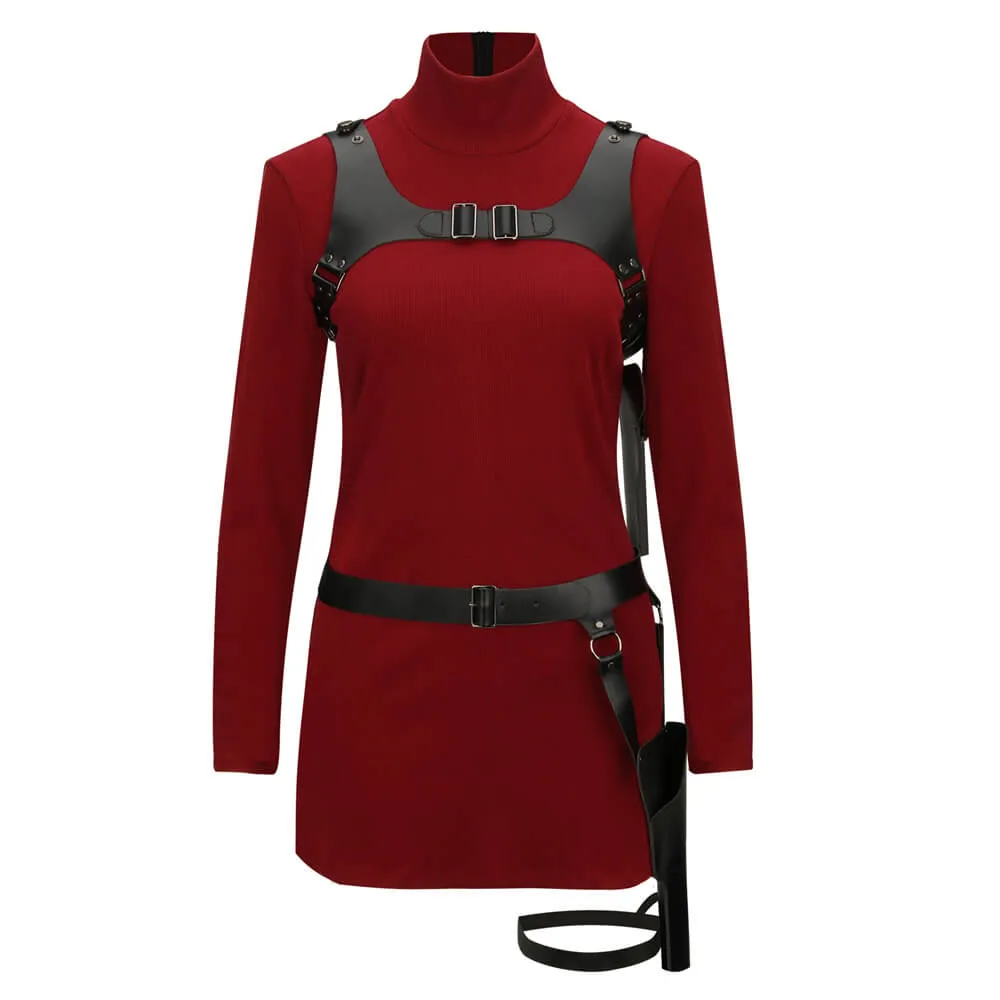 Resident Evil 4 Remake Ada Wong Cosplay Costume (S-XL Ready to Ship)