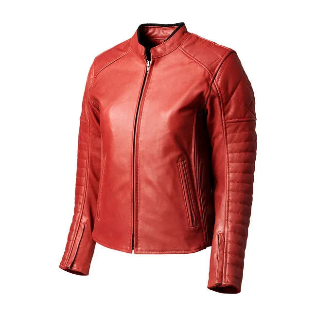 Roland Sands Design Maywood Ladies Jacket Maraschino