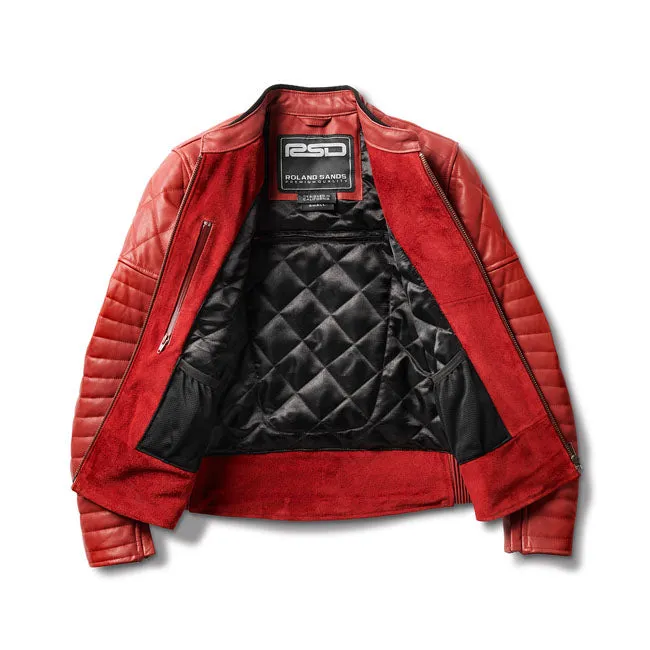 Roland Sands Design Maywood Ladies Jacket Maraschino