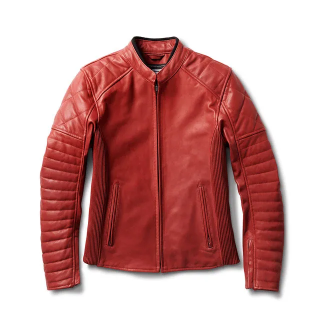 Roland Sands Design Maywood Ladies Jacket Maraschino