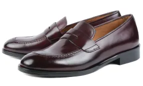 Roma Penny Loafer Oxblood