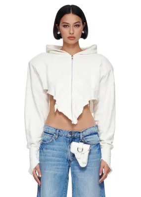 SAMI MIRO VINTAGE V Cut Zip Up Hoodie