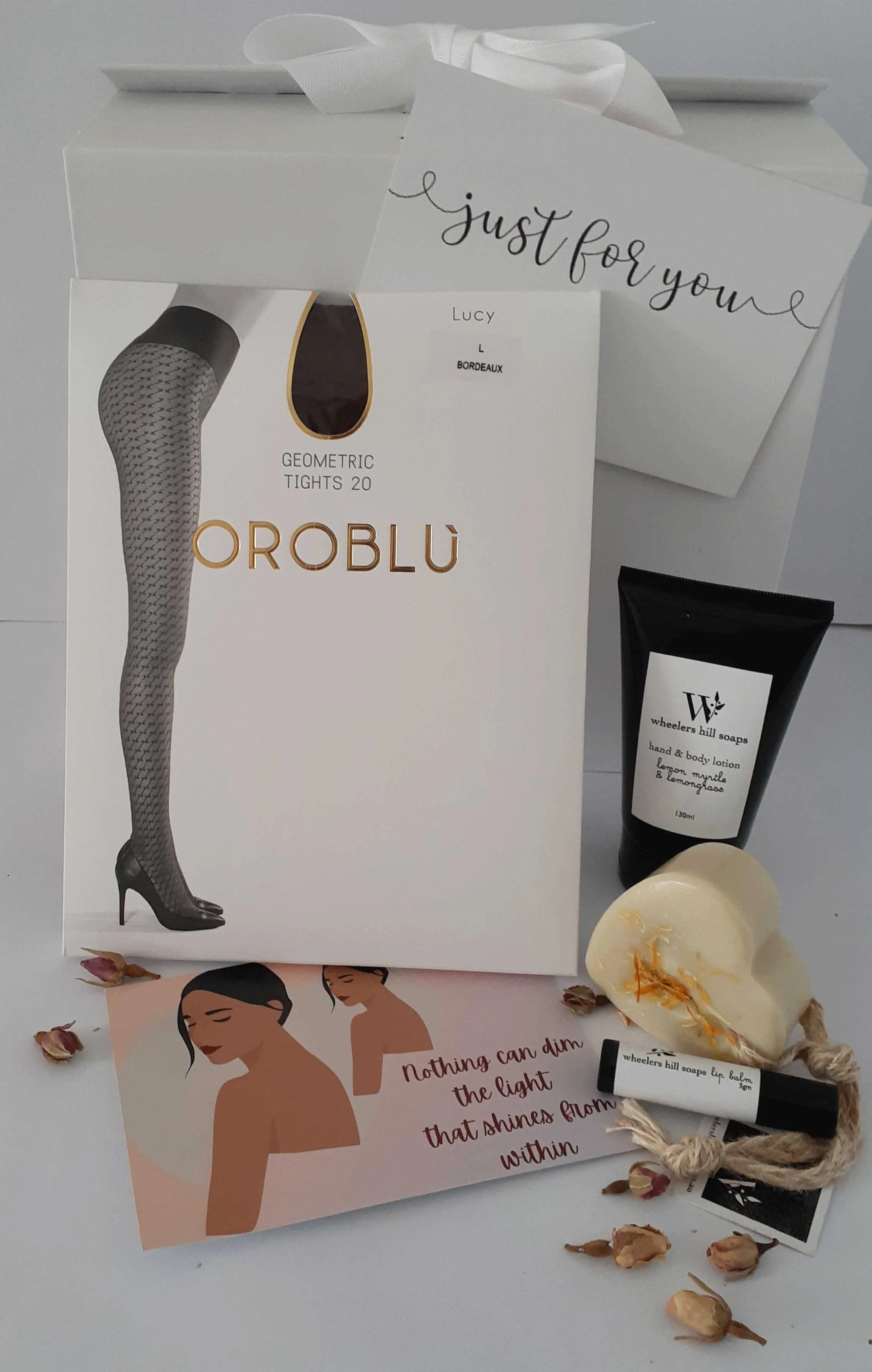 Sheer Delight Gift Box -Hosiery & Body Care Gifts For Her