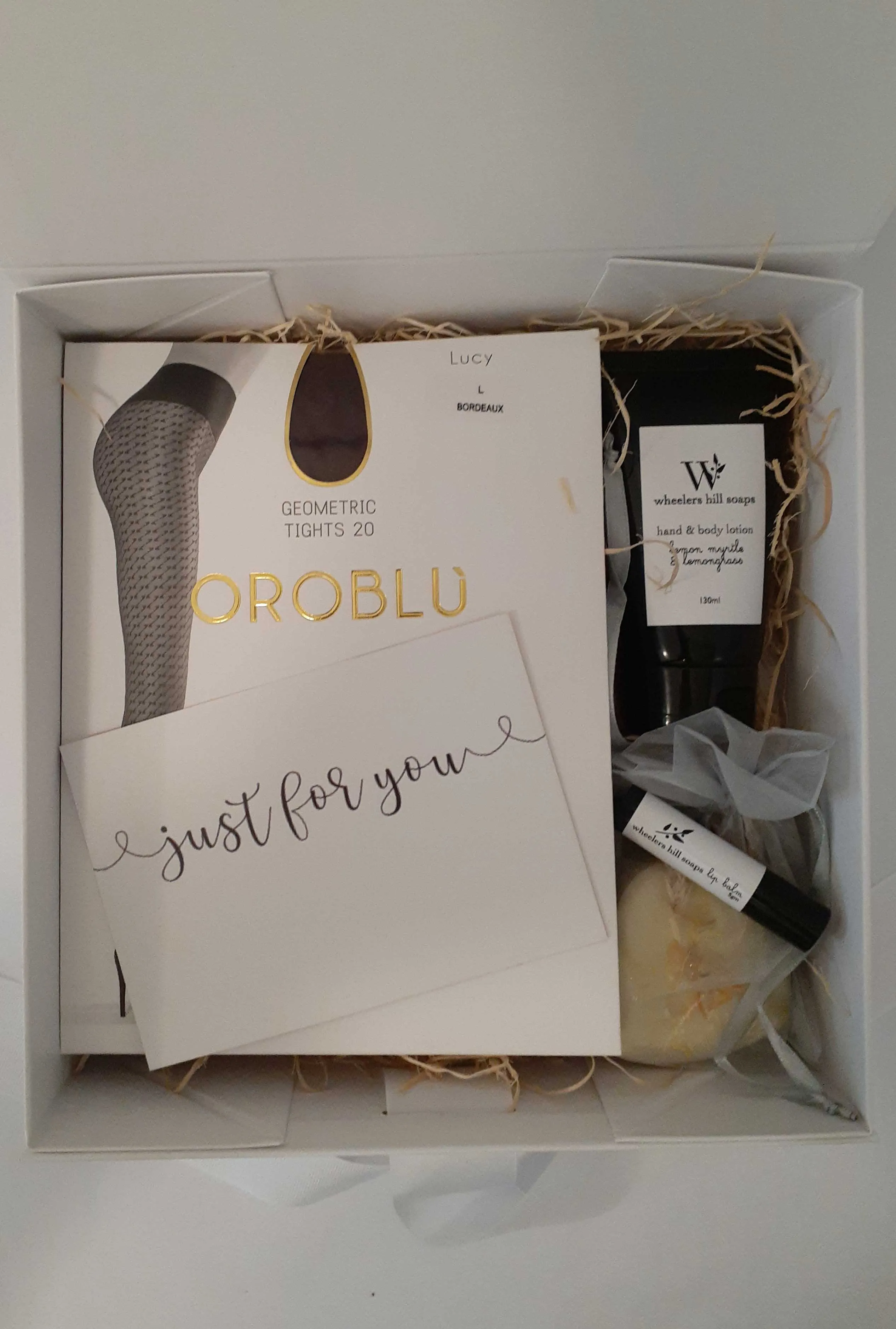 Sheer Delight Gift Box -Hosiery & Body Care Gifts For Her