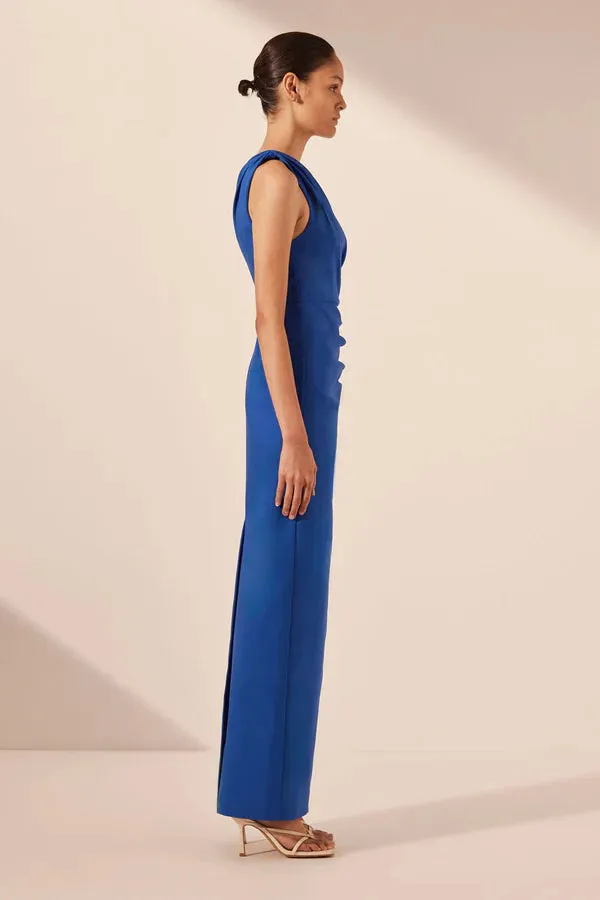 Shona Joy - Lani Asymmetrical Gathered Maxi Dress