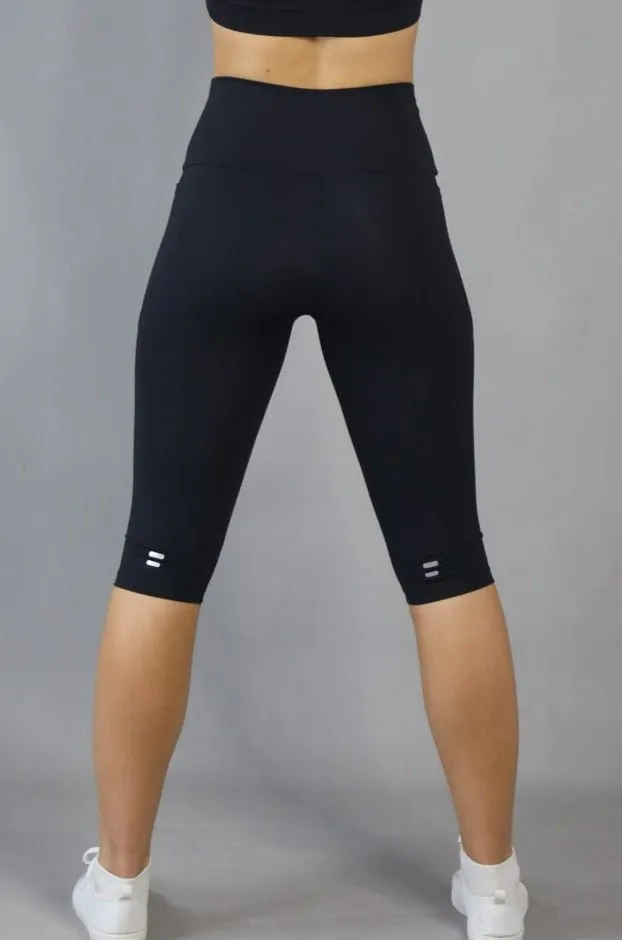 Signature High Waist 5/8 - Black