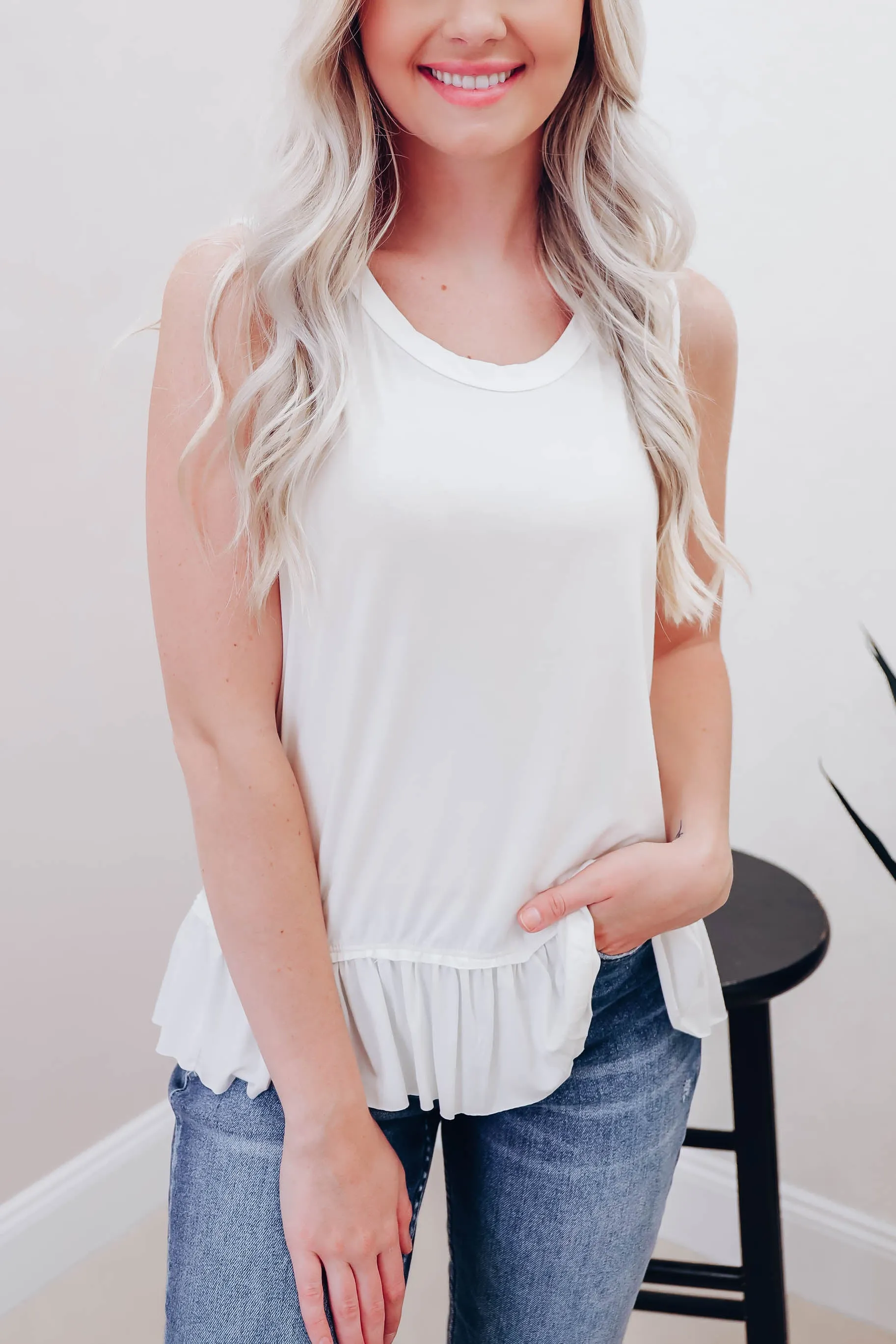 Simple and Sweet Tank Top- FINAL SALE