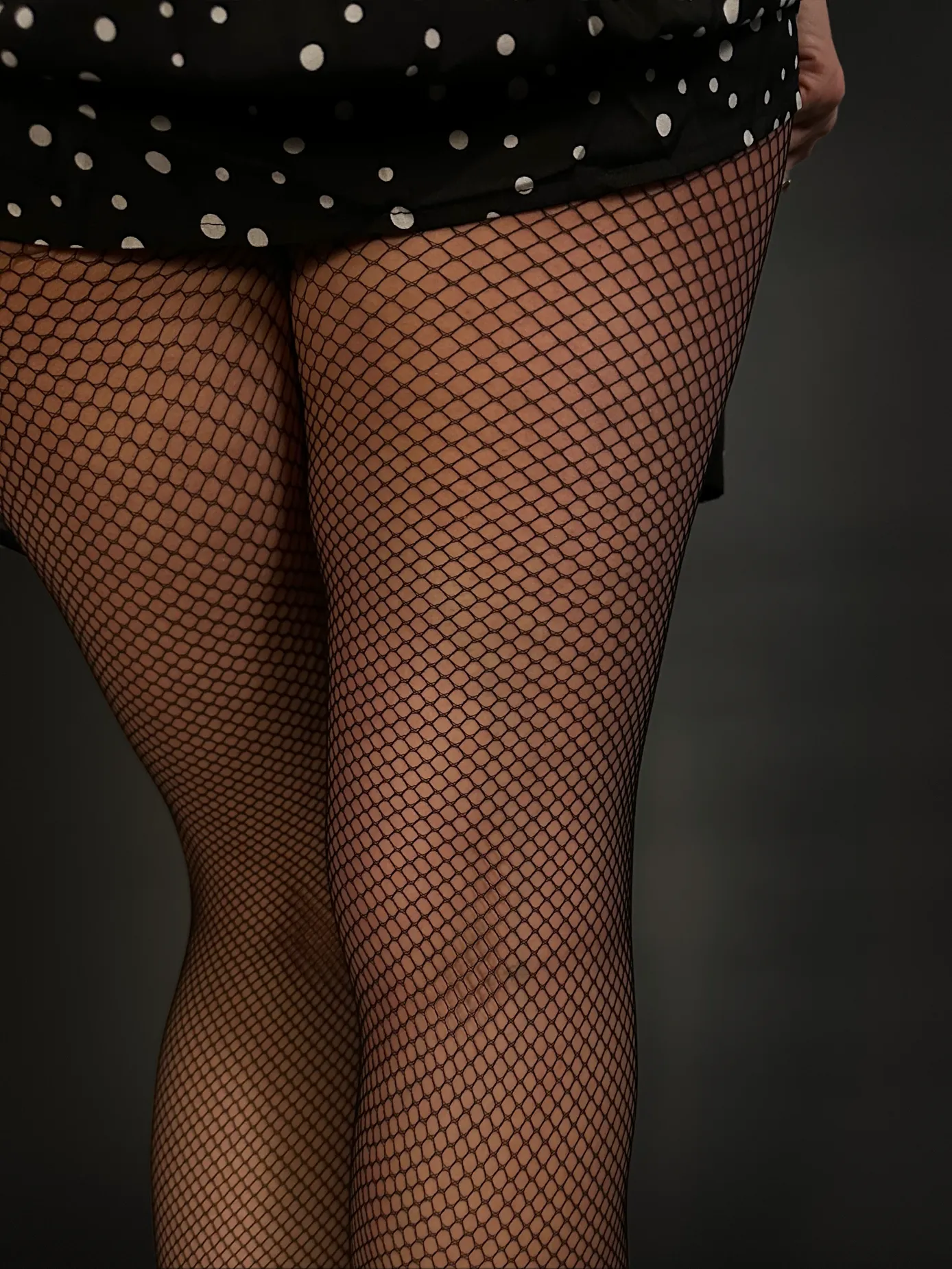 Small Gauge Fishnet Tights by Pamela Mann Made in Italy